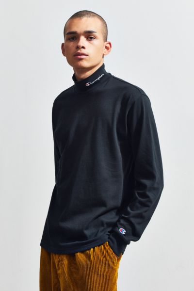 men's champion turtleneck sweatshirt