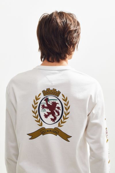 tommy jeans crest long sleeve