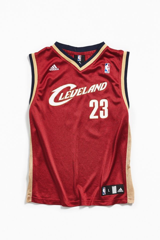 Vintage adidas Cleveland Cavaliers LeBron James Basketball Jersey ...