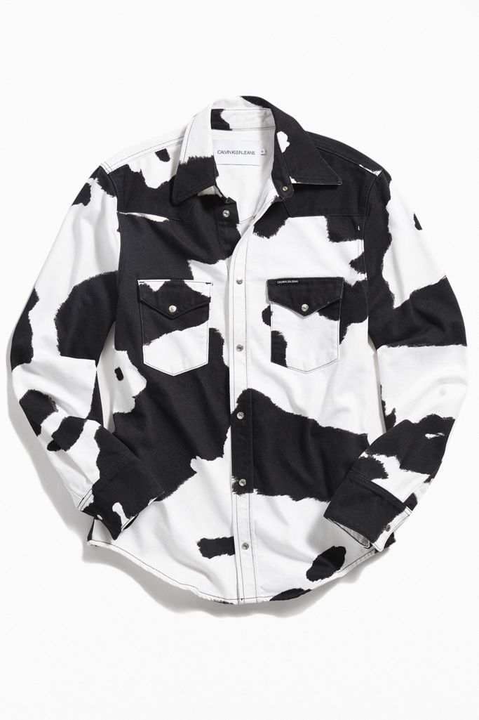 Cowboy Shirts For Boys Cow Print Western Shirt For Toddler Boys