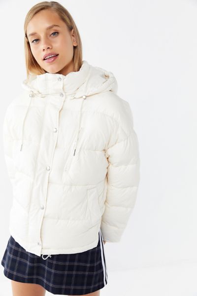 uo mae hooded puffer jacket