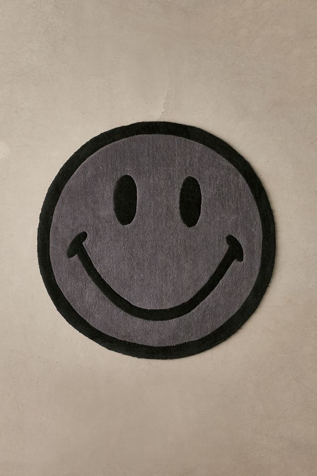 Chinatown Market X Smiley Uo Exclusive Smiley Plush Rug Urban Outfitters