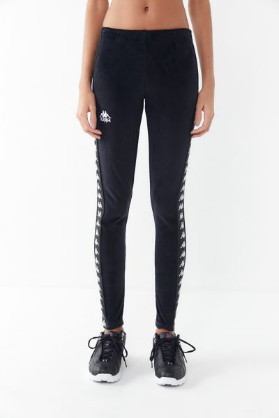 kappa velour leggings