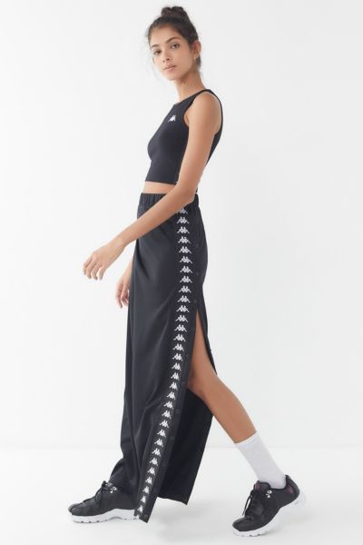 Kappa Banda Aysan Snap Button Maxi Skirt | Urban Outfitters