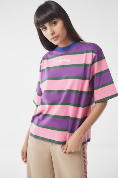 Lazy Oaf Food Baby Striped Tee | Urban Outfitters