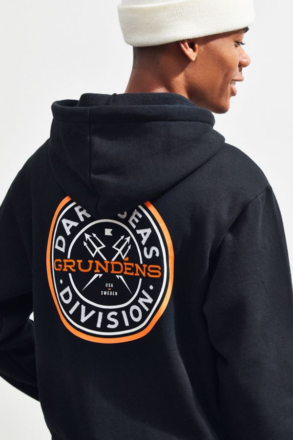Dark Seas X Grundéns UO Exclusive Hoodie Sweatshirt | Urban Outfitters