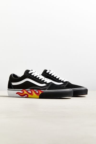 flame cut out old skool