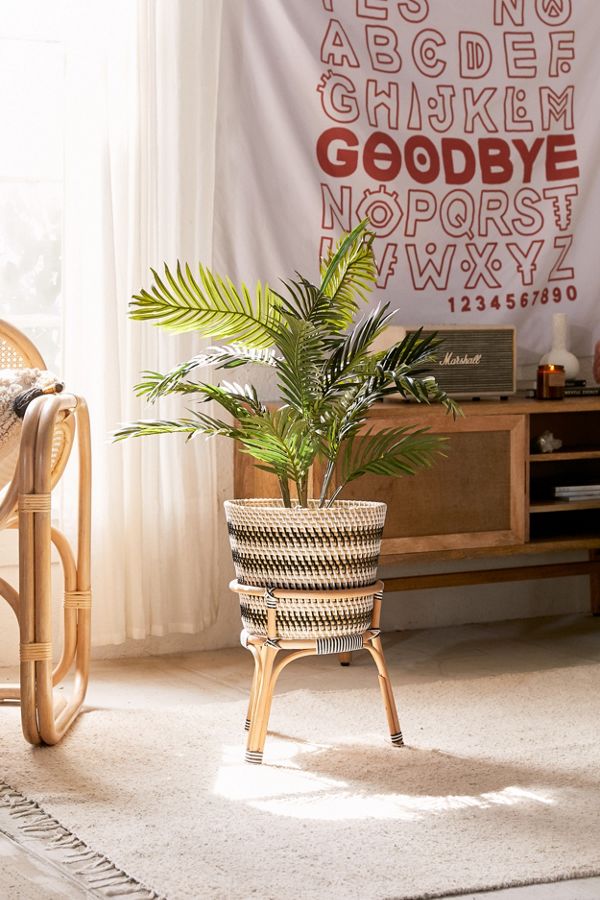 Slide View: 2: Areca 3â?? Potted Faux Plant