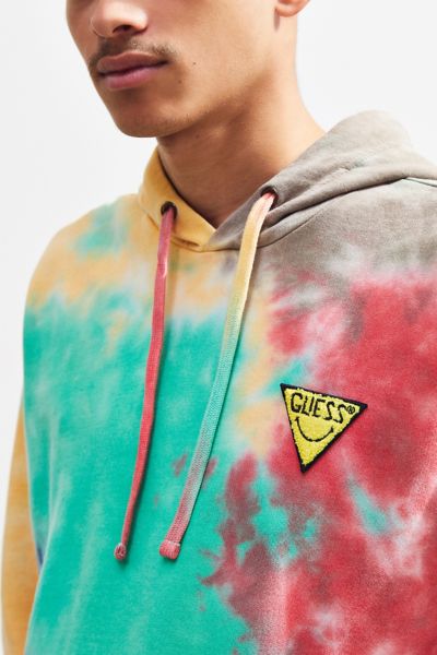 guess tie dye hoodie