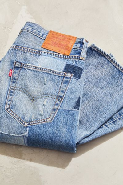 levi's 501 patch jean