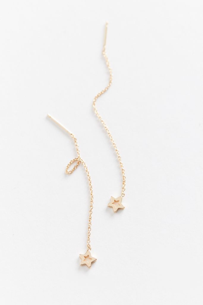 Delicate Star Threader Earring | Urban Outfitters Canada