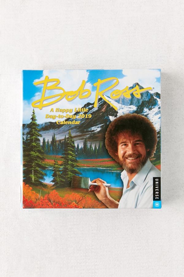 2019 Bob Ross 365Day Desk Calendar Urban Outfitters