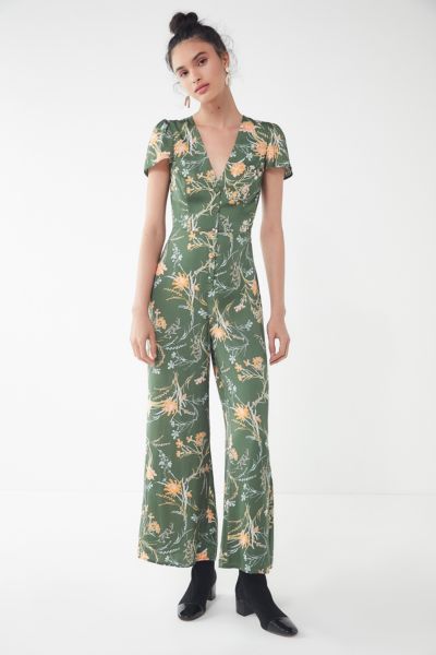 urban outfitters floral jumpsuit