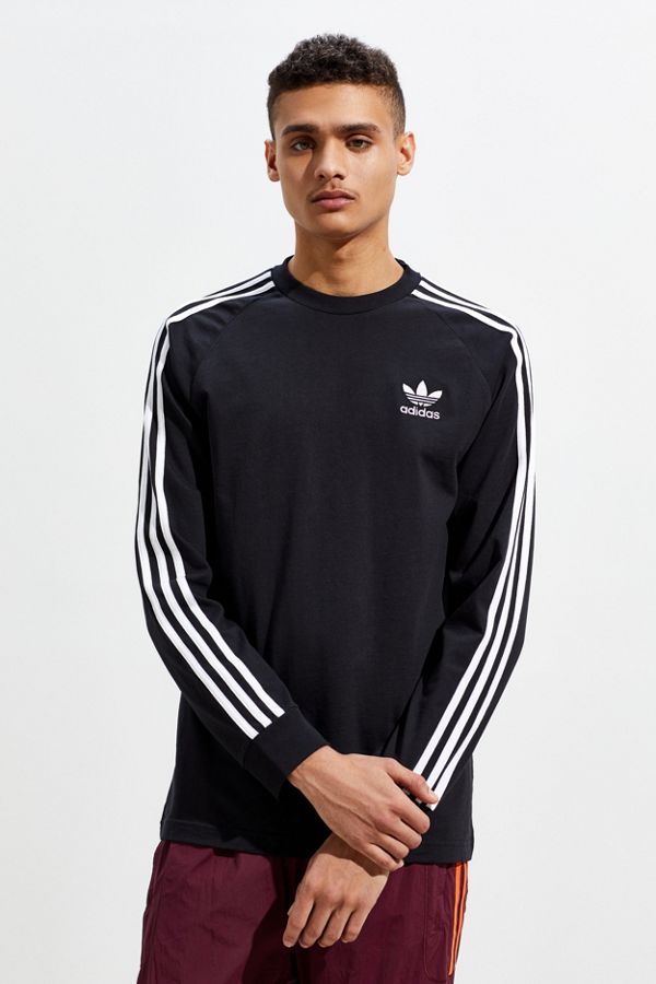 adidas 3Stripes Long Sleeve Tee Urban Outfitters