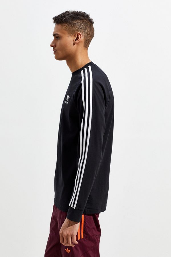 adidas 3Stripes Long Sleeve Tee Urban Outfitters