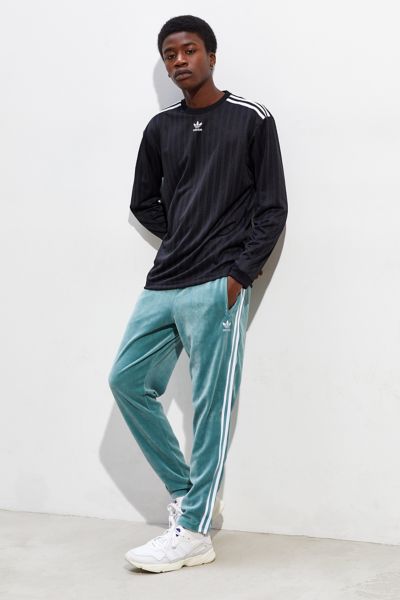 adidas cozy velour track pant