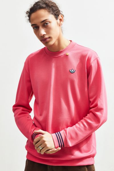 adidas pique crewneck