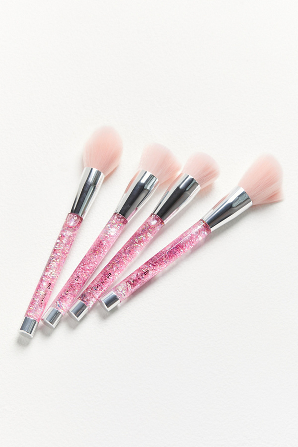 Skinnydip Mai Tai Glitter Shut The Contour Brush Set Urban Outfitters