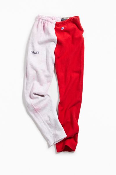 champion red joggers