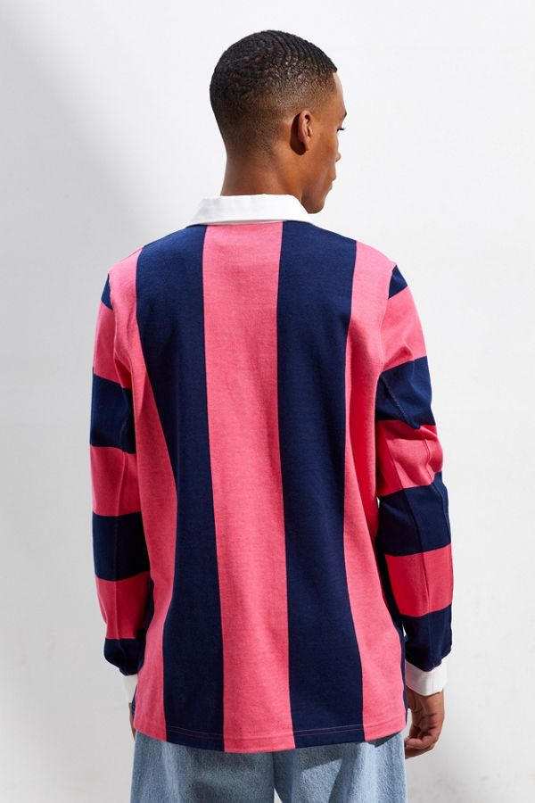adidas Vertical Stripe Rugby Shirt Urban Outfitters