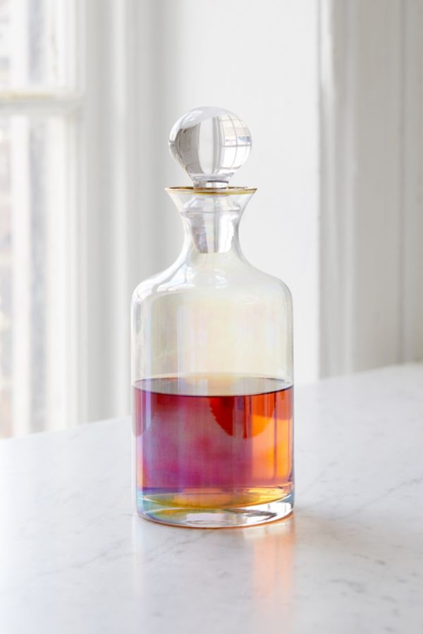 Iridescent Glass Decanter | Urban Outfitters