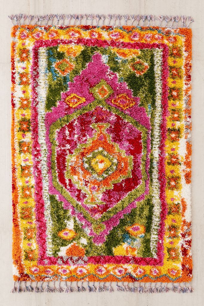 Coastal Shag Rug Urban Outfitters