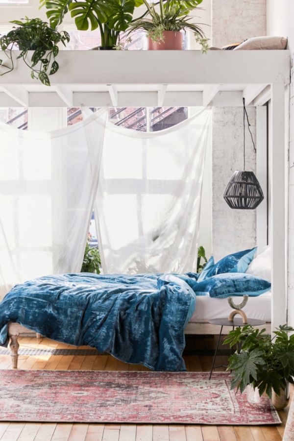 Skye Velvet Duvet Cover Urban Outfitters