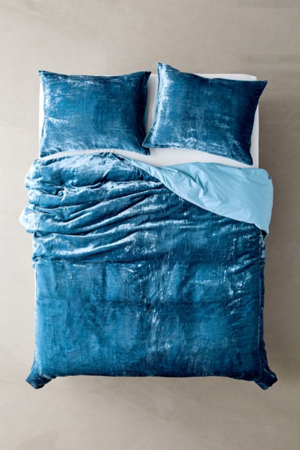 Skye Velvet Duvet Cover Urban Outfitters Canada