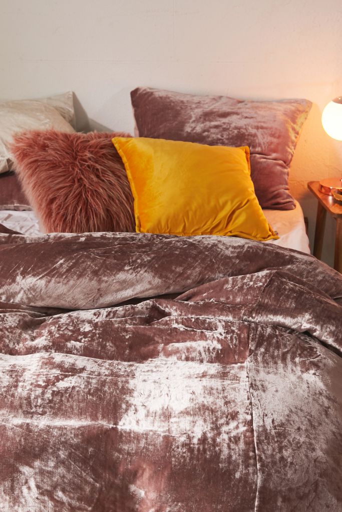 Skye Velvet Duvet Cover Urban Outfitters