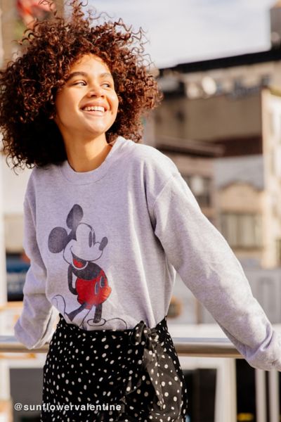 urban outfitters mickey mouse sweatshirt