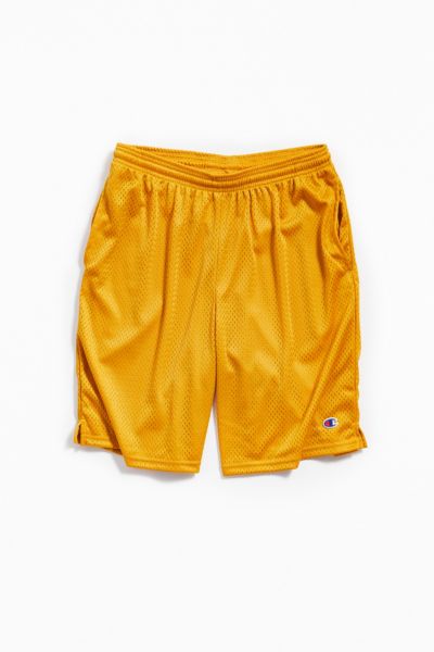 champion shorts yellow