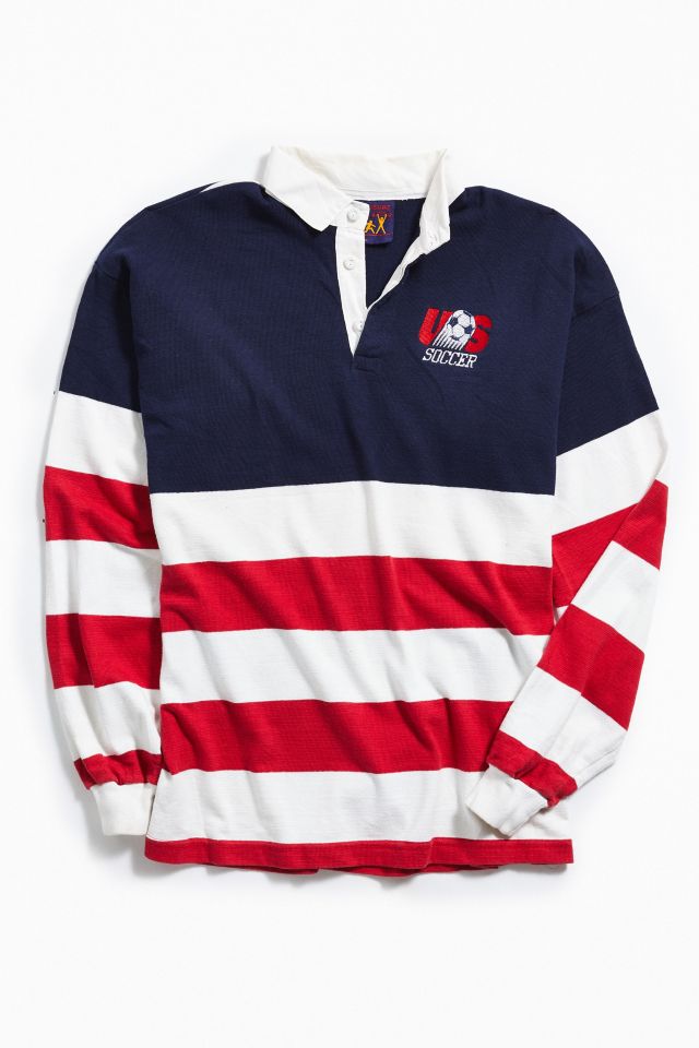 Vintage U.S. Soccer Rugby Shirt | Urban Outfitters Canada