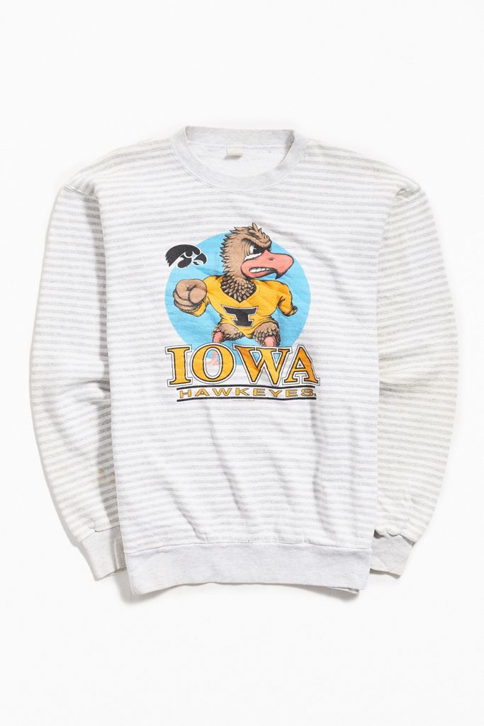 Vintage Iowa Hawkeyes Pullover Sweatshirt Urban Outfitters