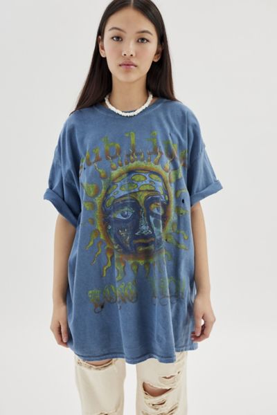 Sublime T-Shirt Dress by Urban outfitters, available on urbanoutfitters.com for $39 Vanessa Hudgens Top Exact Product 