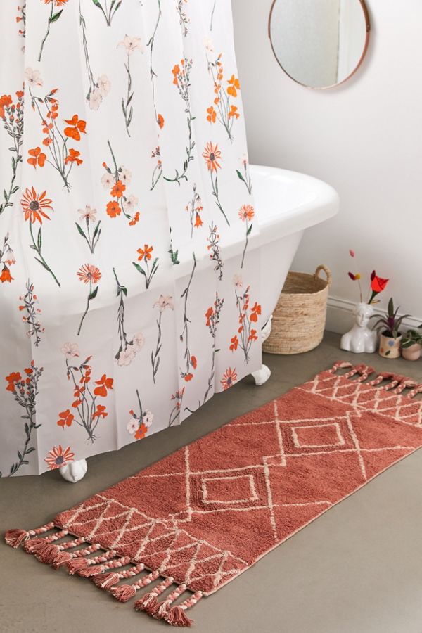 Slide View: 2: Southwest Runner Bath Mat