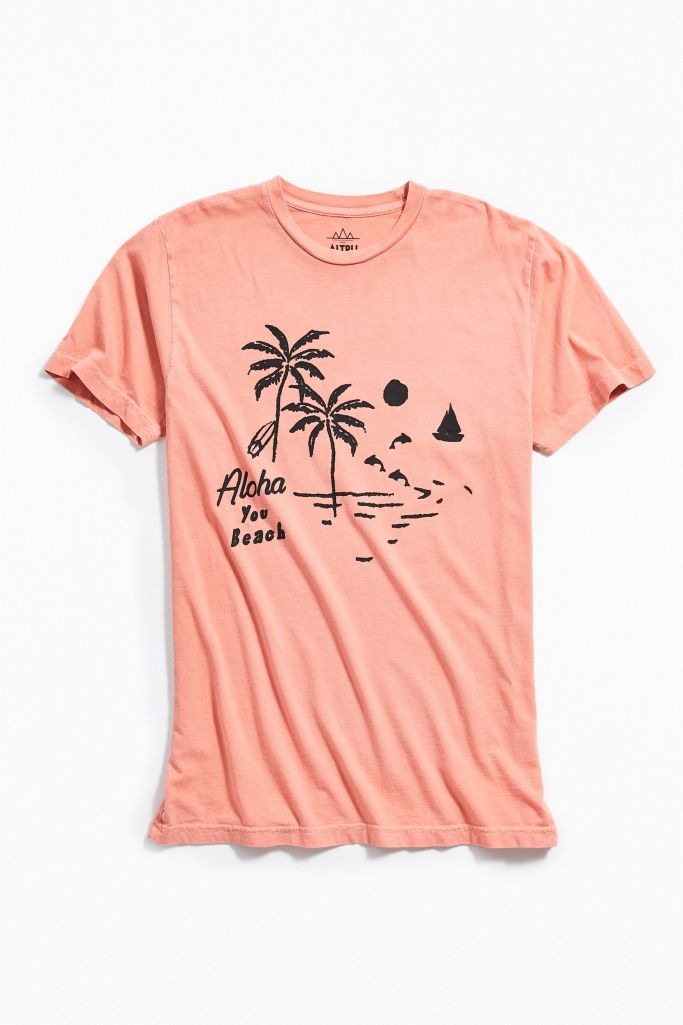 Altru Apparel Aloha You Beach Tee | Urban Outfitters