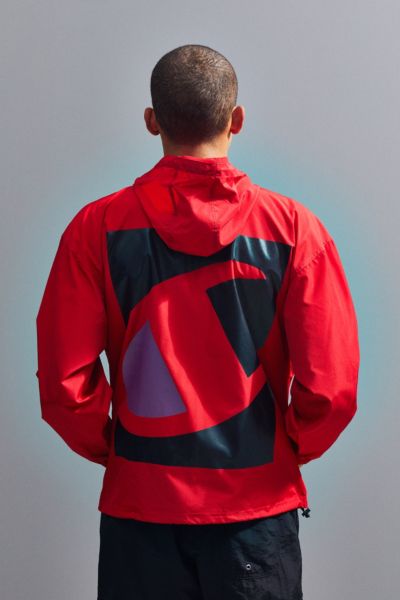 champion uo exclusive logo anorak jacket