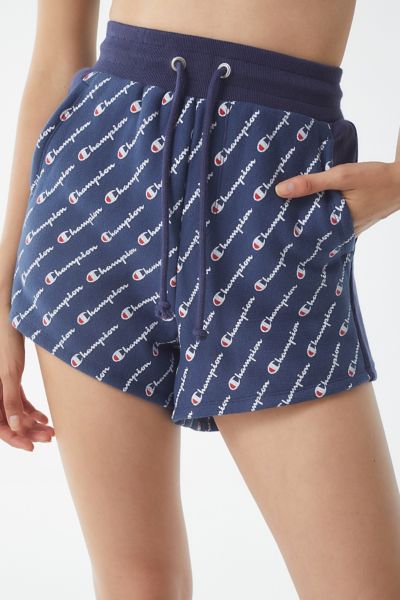 champion & uo reverse weave drawstring short