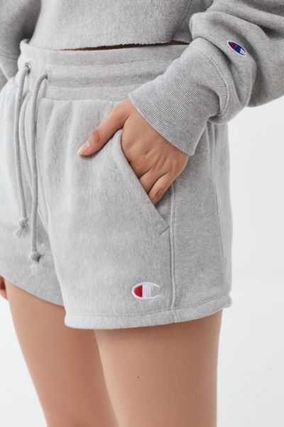 womens grey champion shorts