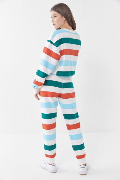 Rainbow Striped Jogger Pant 