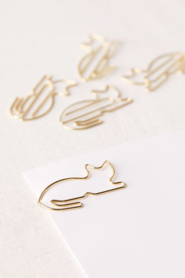 Cat Paper Clip Set | Urban Outfitters