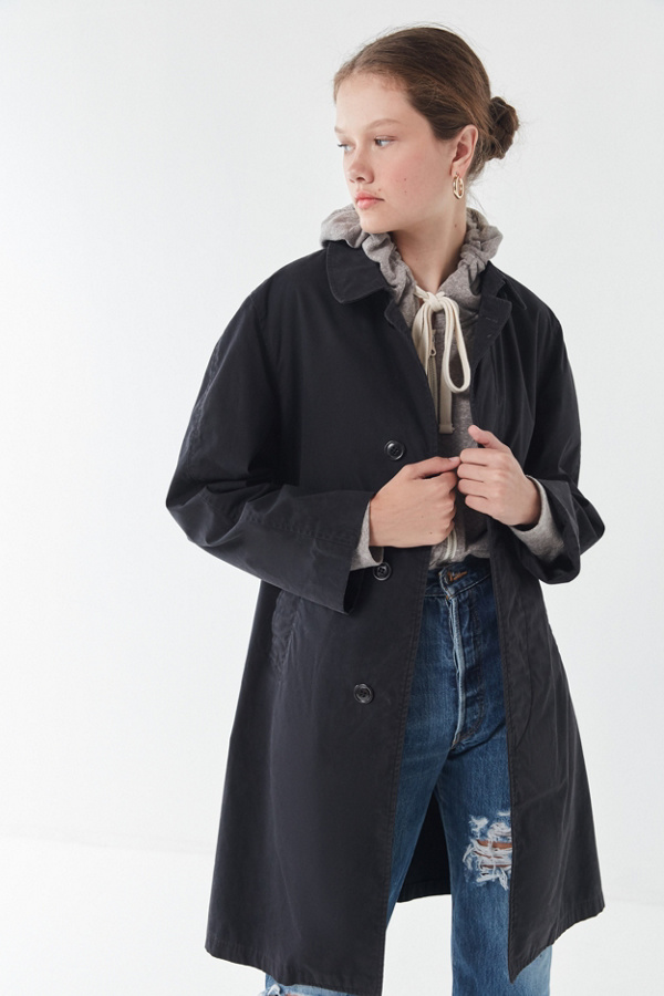Vintage Oversized Longline Military Jacket Urban Outfitters Canada