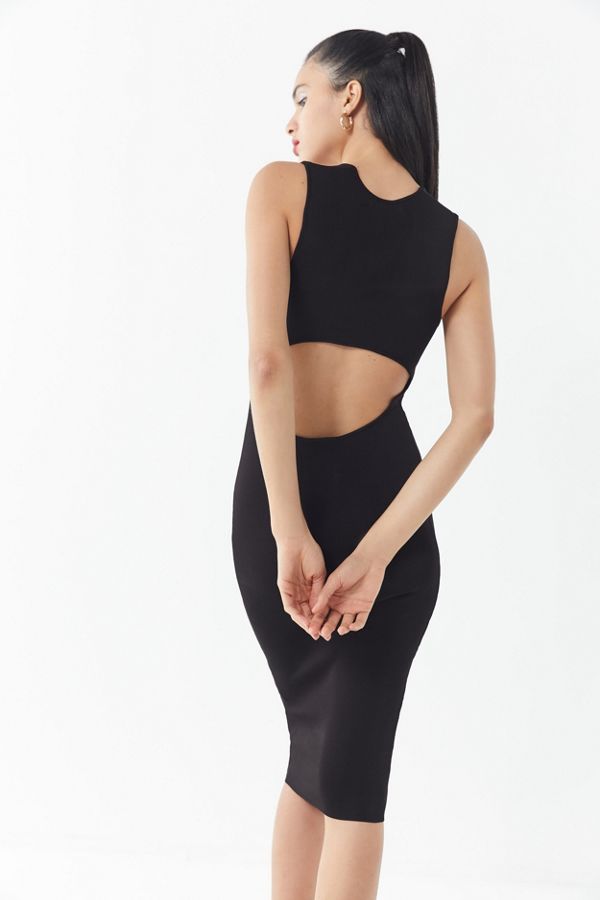 UO Montana Bodycon Midi Dress Urban Outfitters