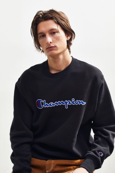 champion chainstitch crew neck sweatshirt