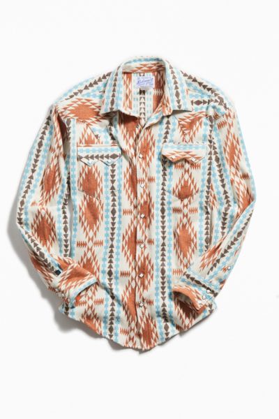 Rockmount UO Exclusive Jacquard Flannel Shirt | Urban Outfitters Canada