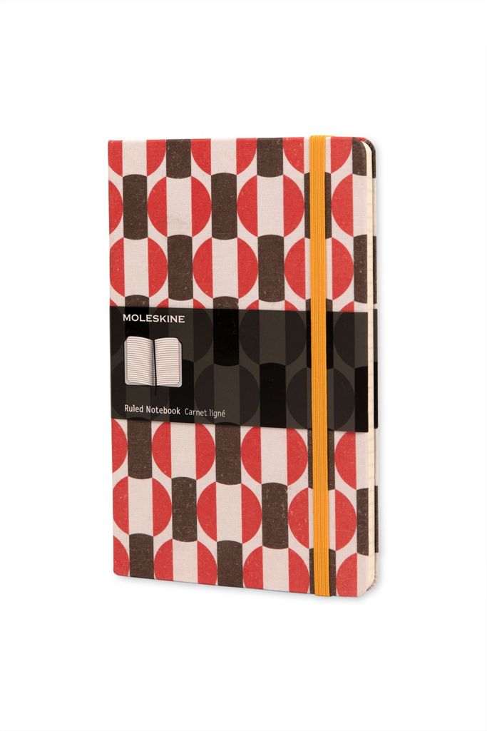 Moleskine Vintage Canvas Large Ruled Hardcover Notebook Urban Outfitters