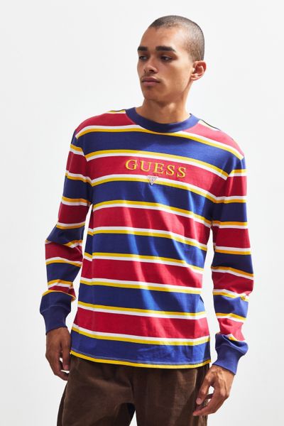 guess kenmore striped long sleeve