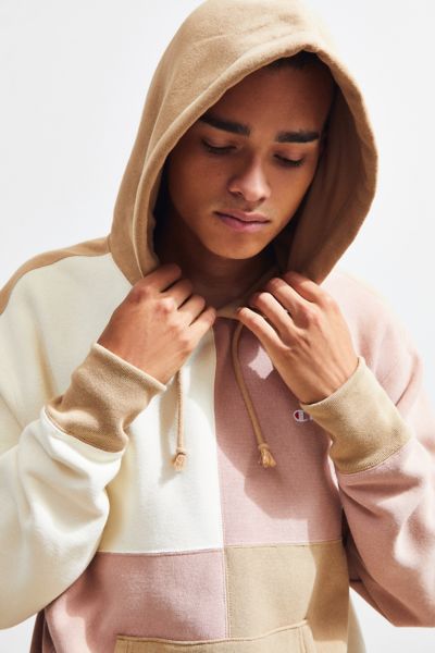 urban outfitters colorblocked hoodie
