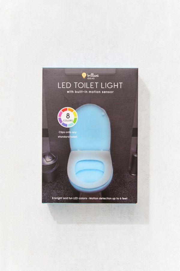 Brilliant Ideas LED Toilet Night Light Urban Outfitters