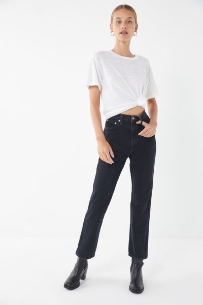 agolde pinch waist jeans pepper